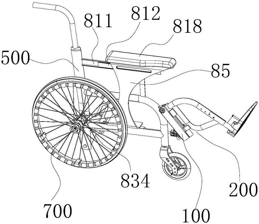 Exercise rehabilitation wheelchair