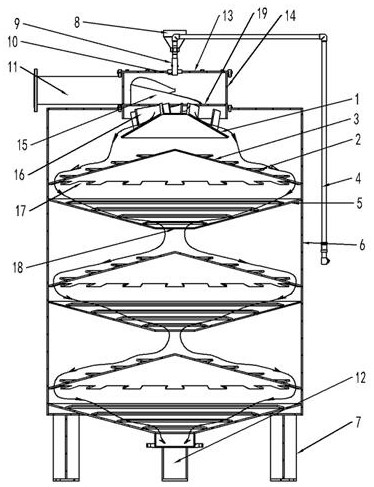 Round tower-shaped preprocessor