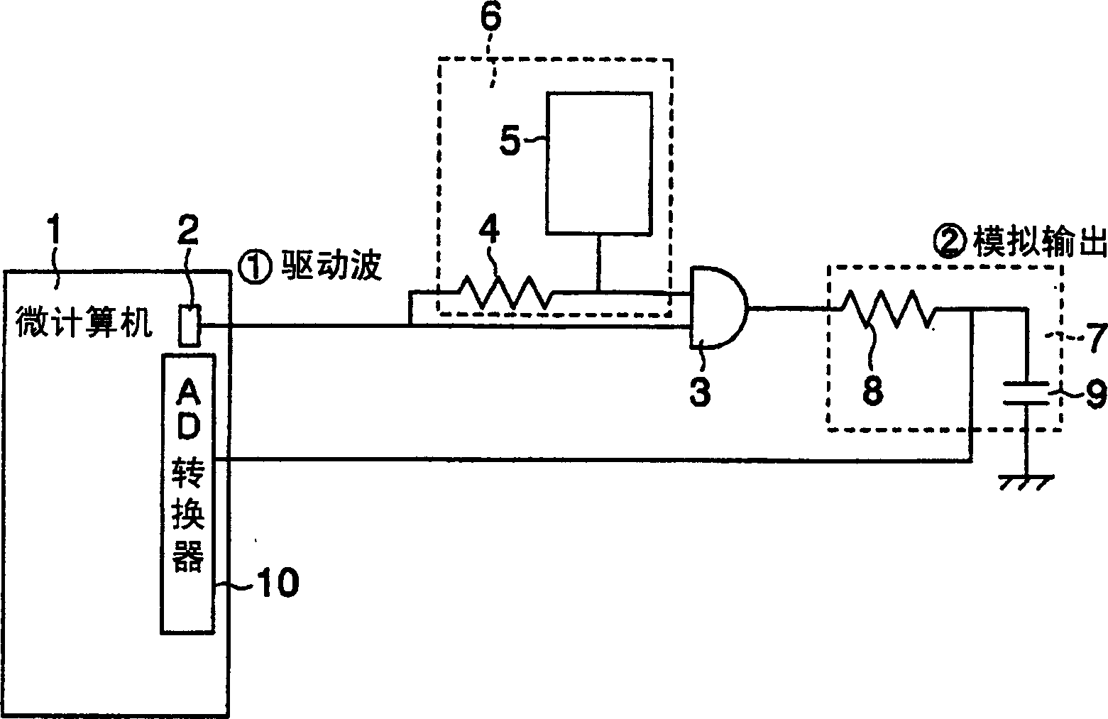 Inputting device with electrostatic sensor