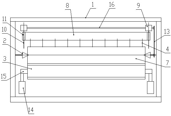 Machine for planning woods in constant length, width and thickness