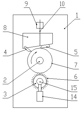 Machine for planning woods in constant length, width and thickness