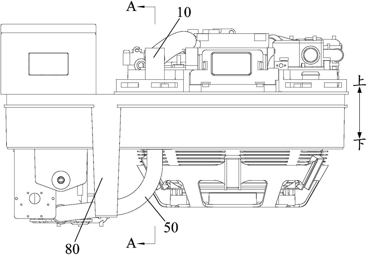 Material inputting device and cooking appliance