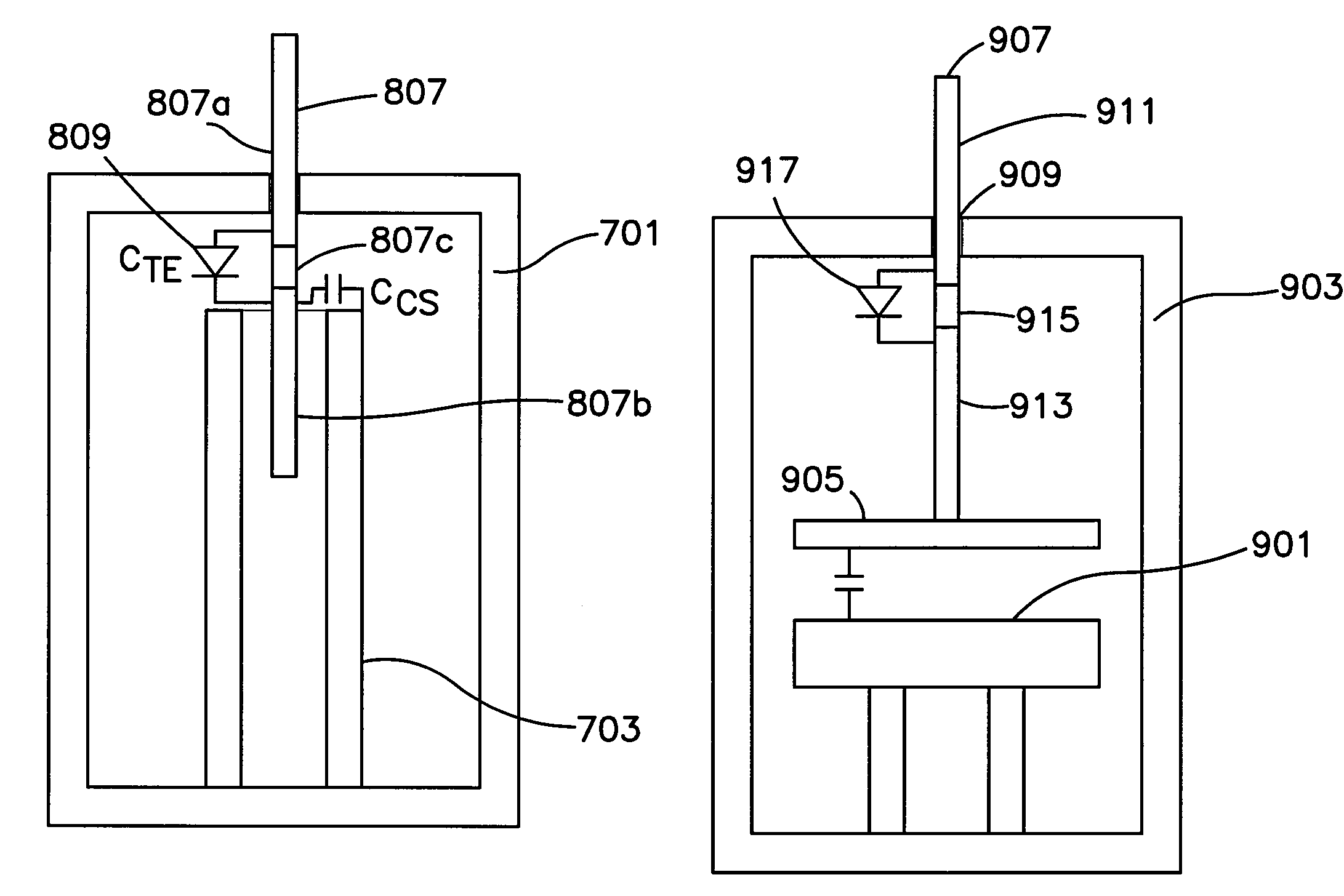 Electronically tunable dielectric resonator circuits