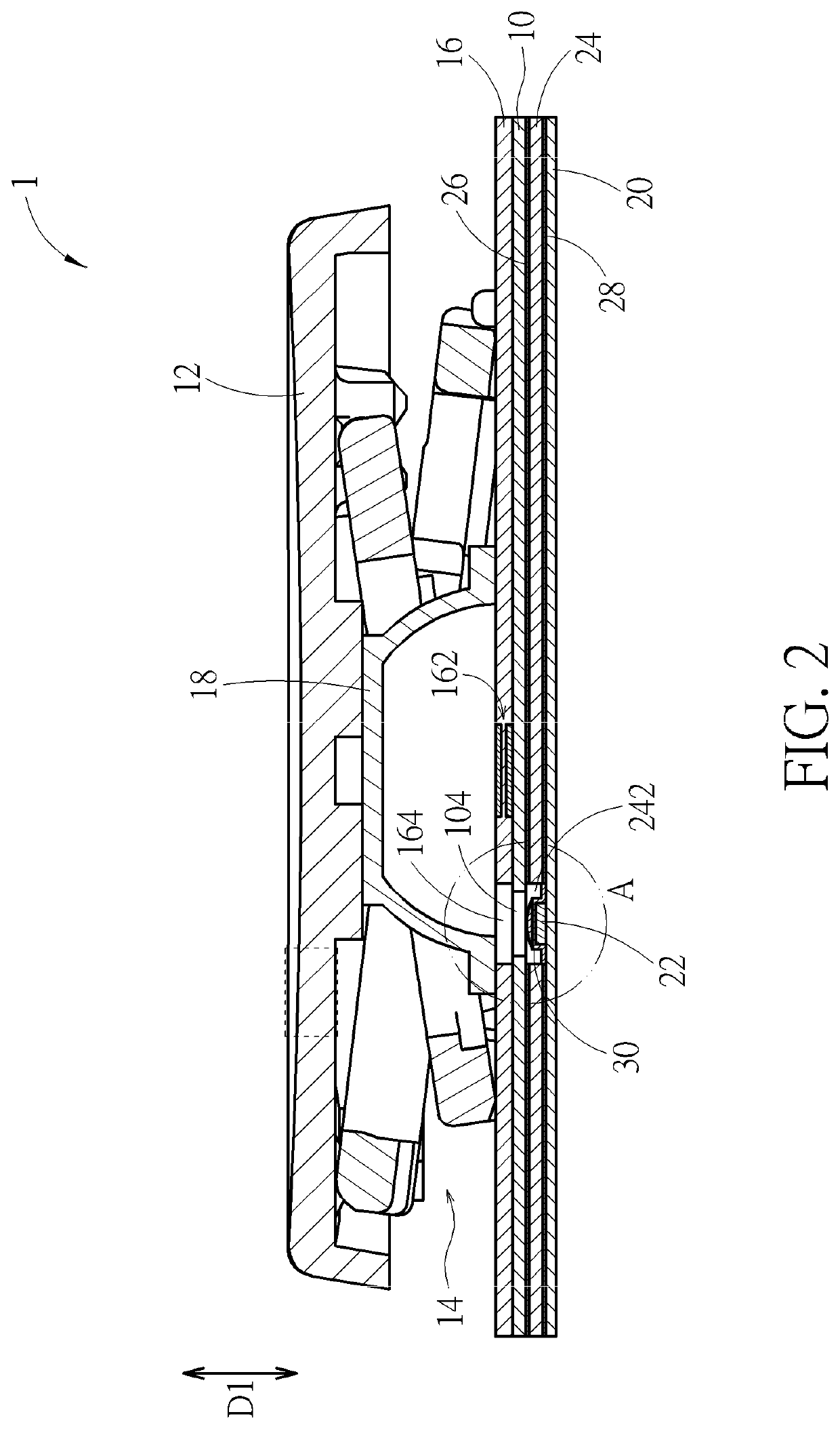 Illuminated keyswitch structure and illuminating module thereof