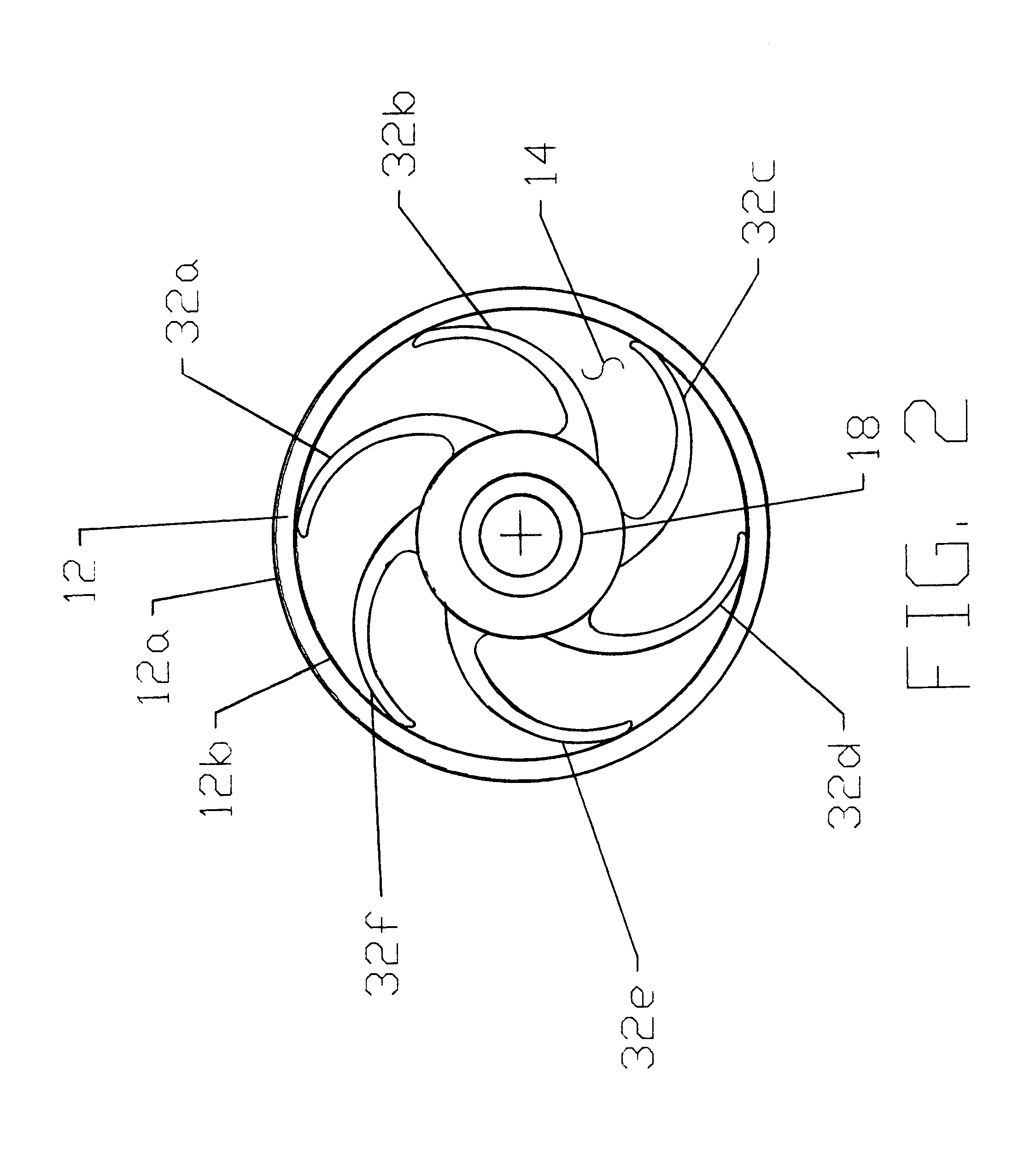 Flexible vane coupling