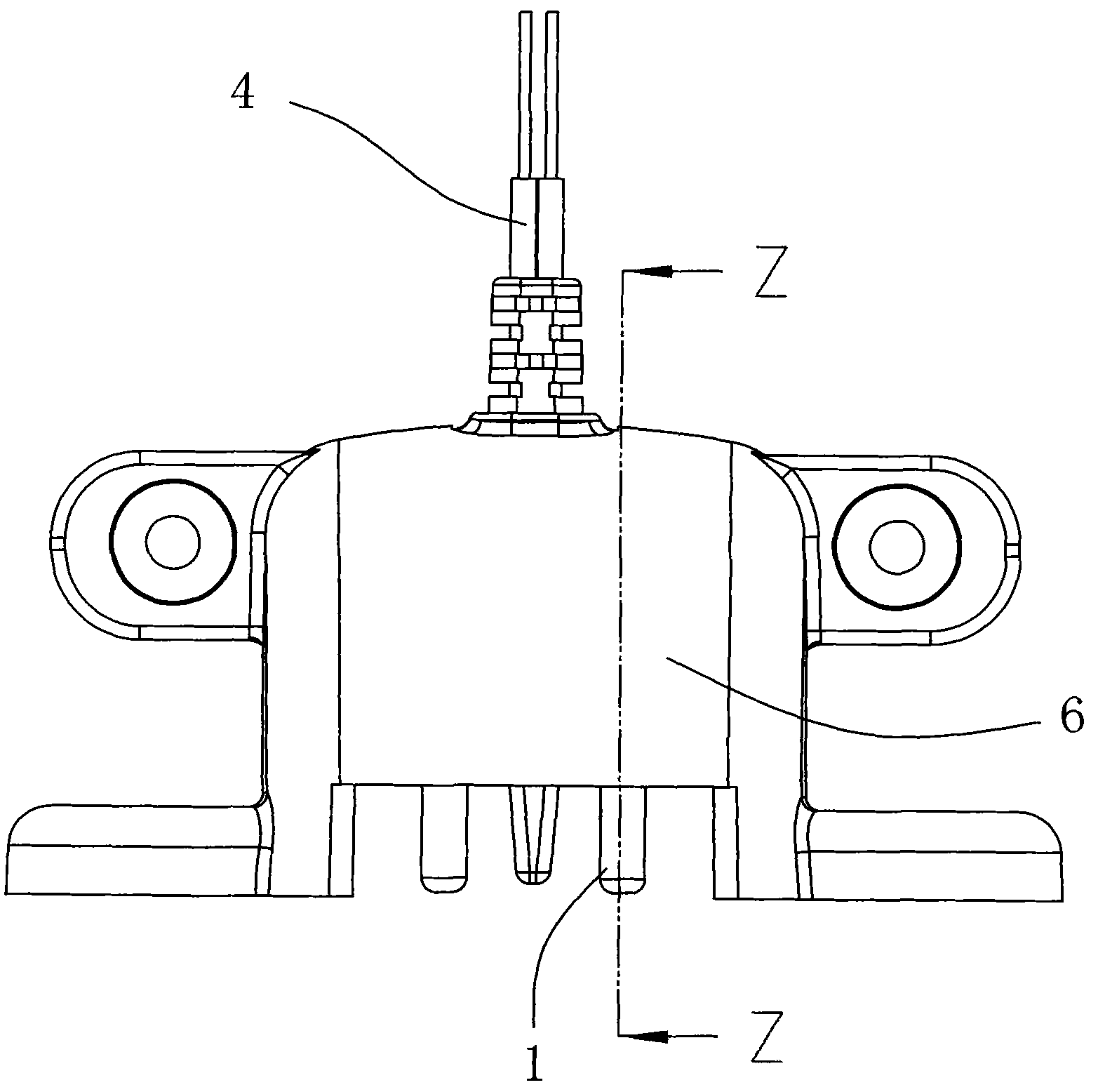 Waterproof cable connector