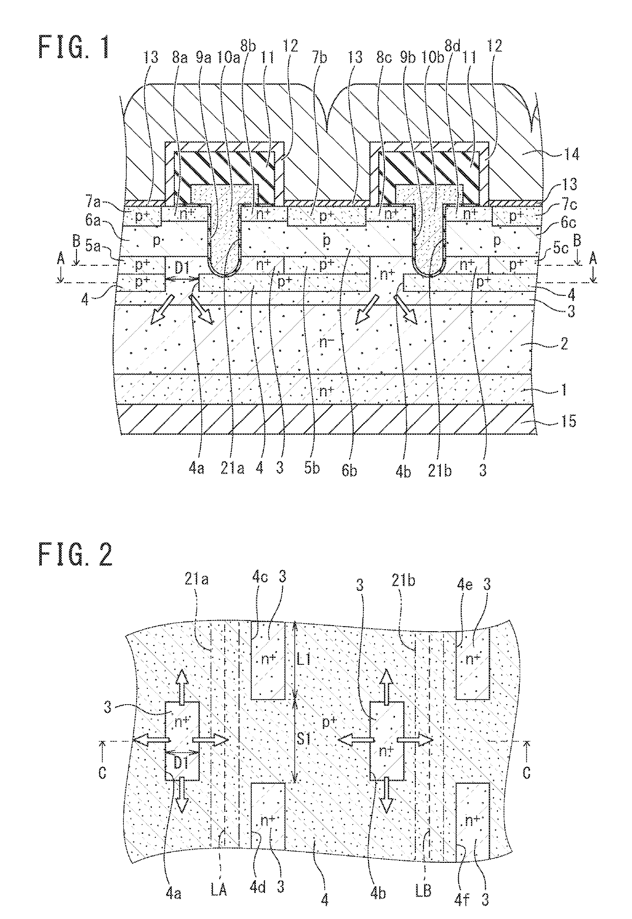 Insulated-gate semiconductor device and method of manufacturing the same