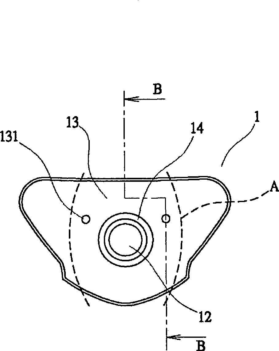 Motorcycle headlight heat radiation structure