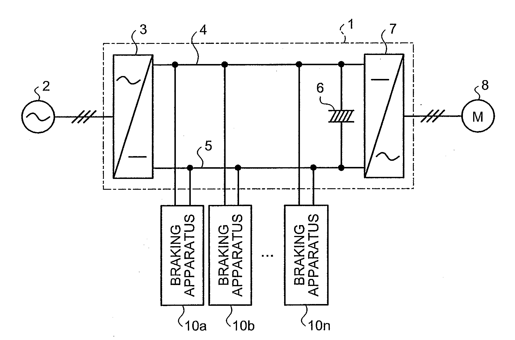 Regenerative braking apparatus