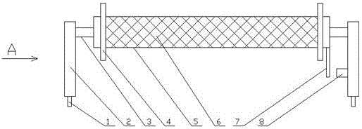 Textile cloth length measurer