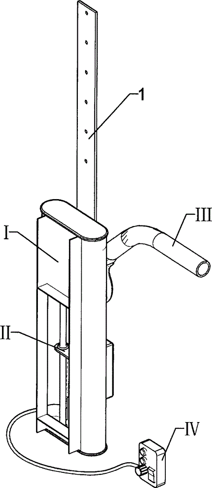 Back self-help moxibustion instrument