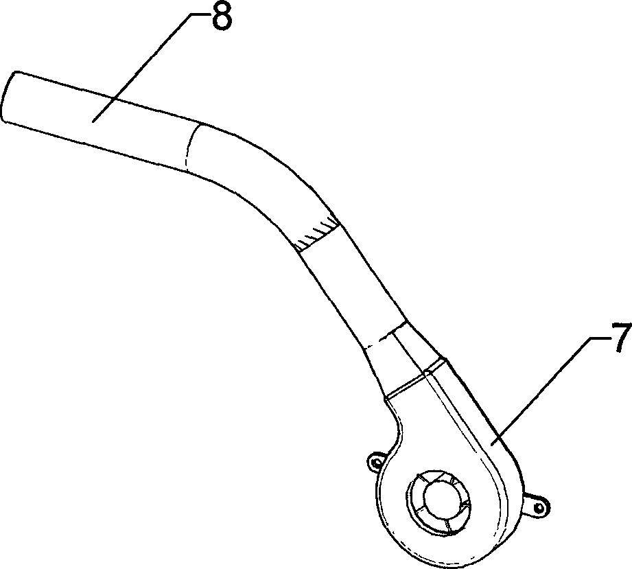 Back self-help moxibustion instrument