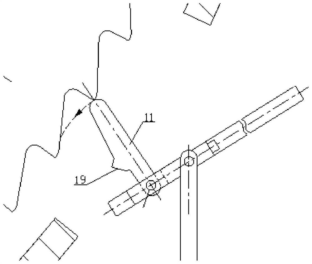 Independent manual turning gear and turning gear structure