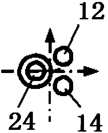 Self-correcting rotating Raman laser radar temperature measuring system and inversion method thereof