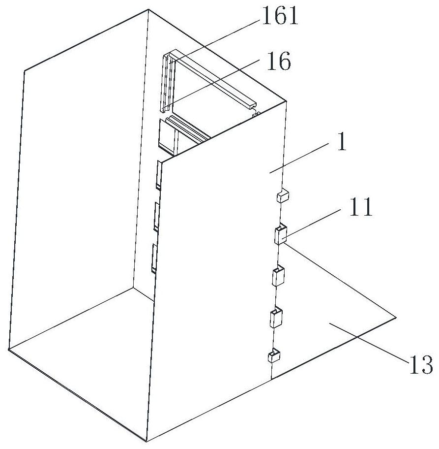 Battery replacement cabinet for portable battery replacement power battery