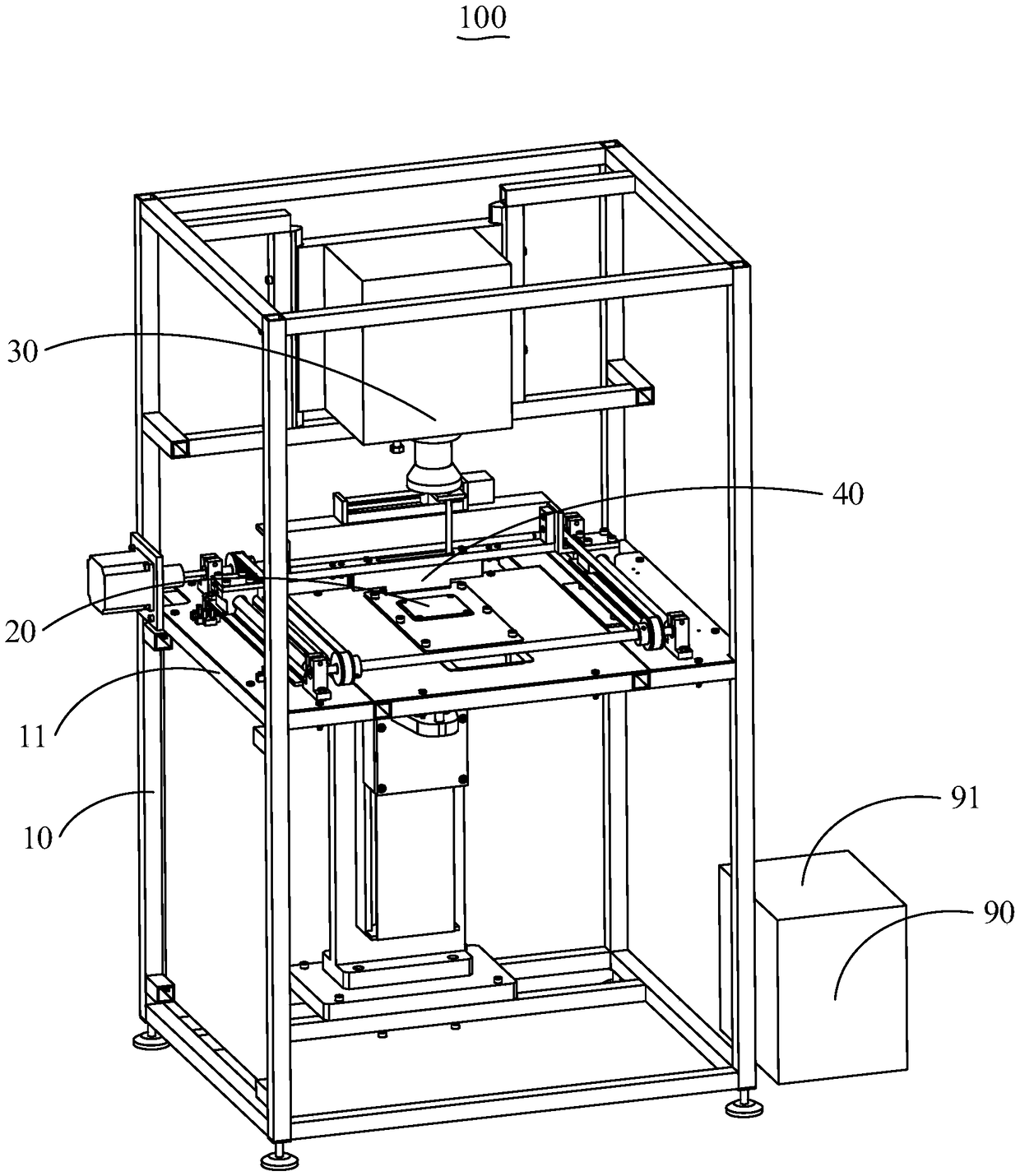 3D printer applied to high-solid-phase ceramic slurry