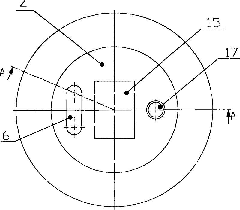 Main spindle hood of electric spark moulding machine