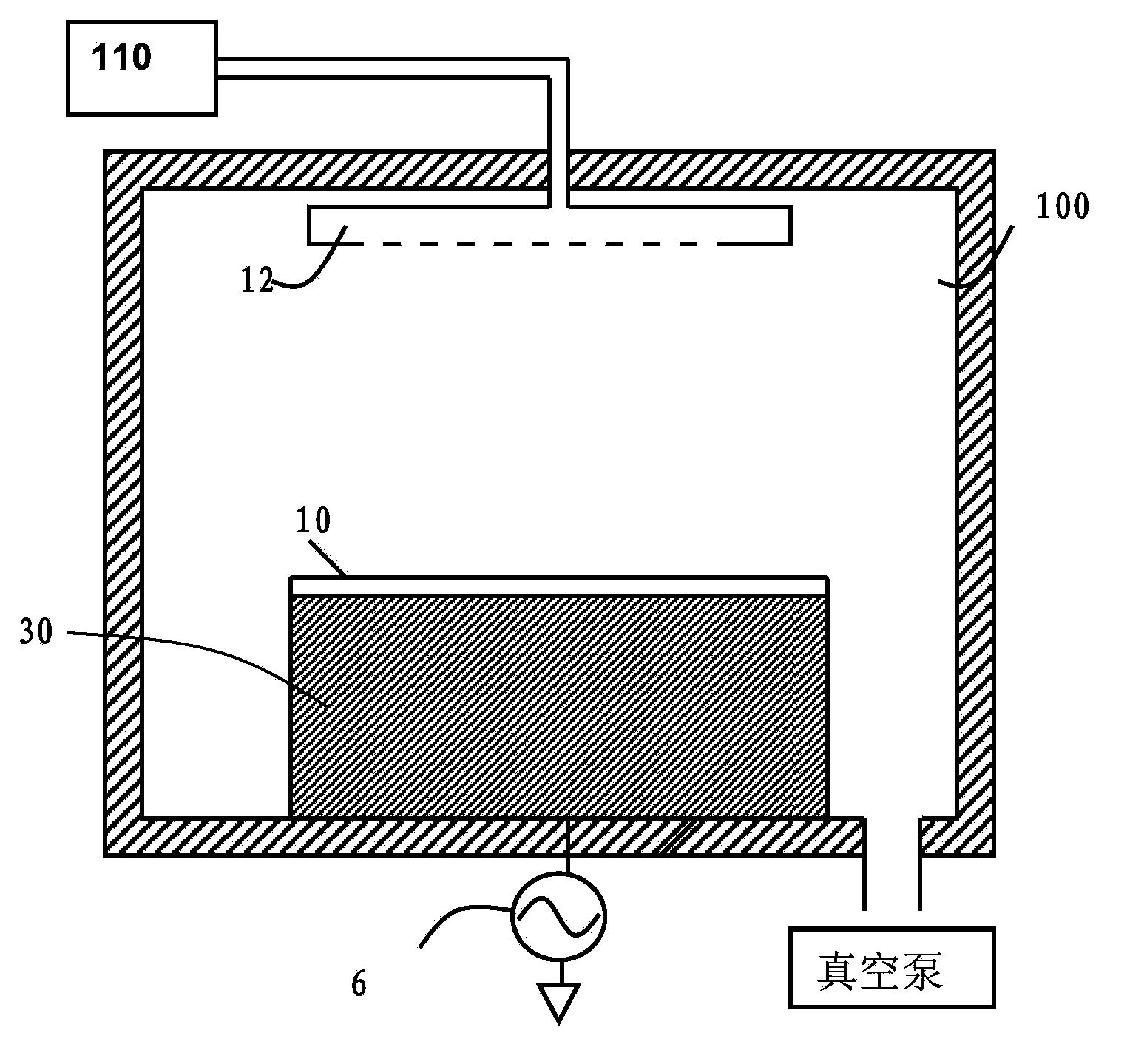 Method for improving the shape of side wall of through hole