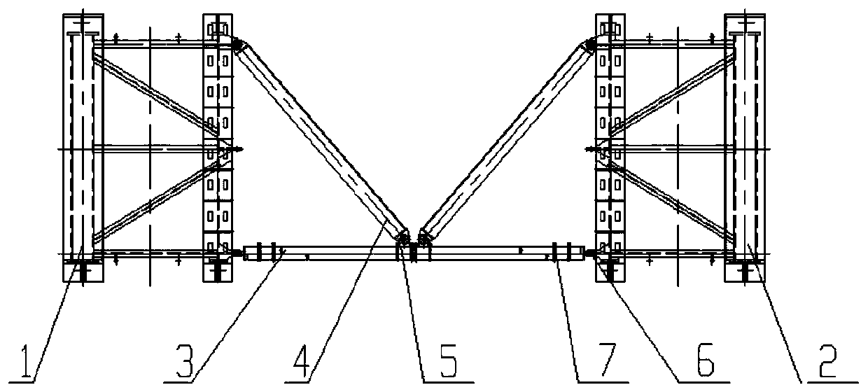 General rail shifting device for petroleum drilling machine