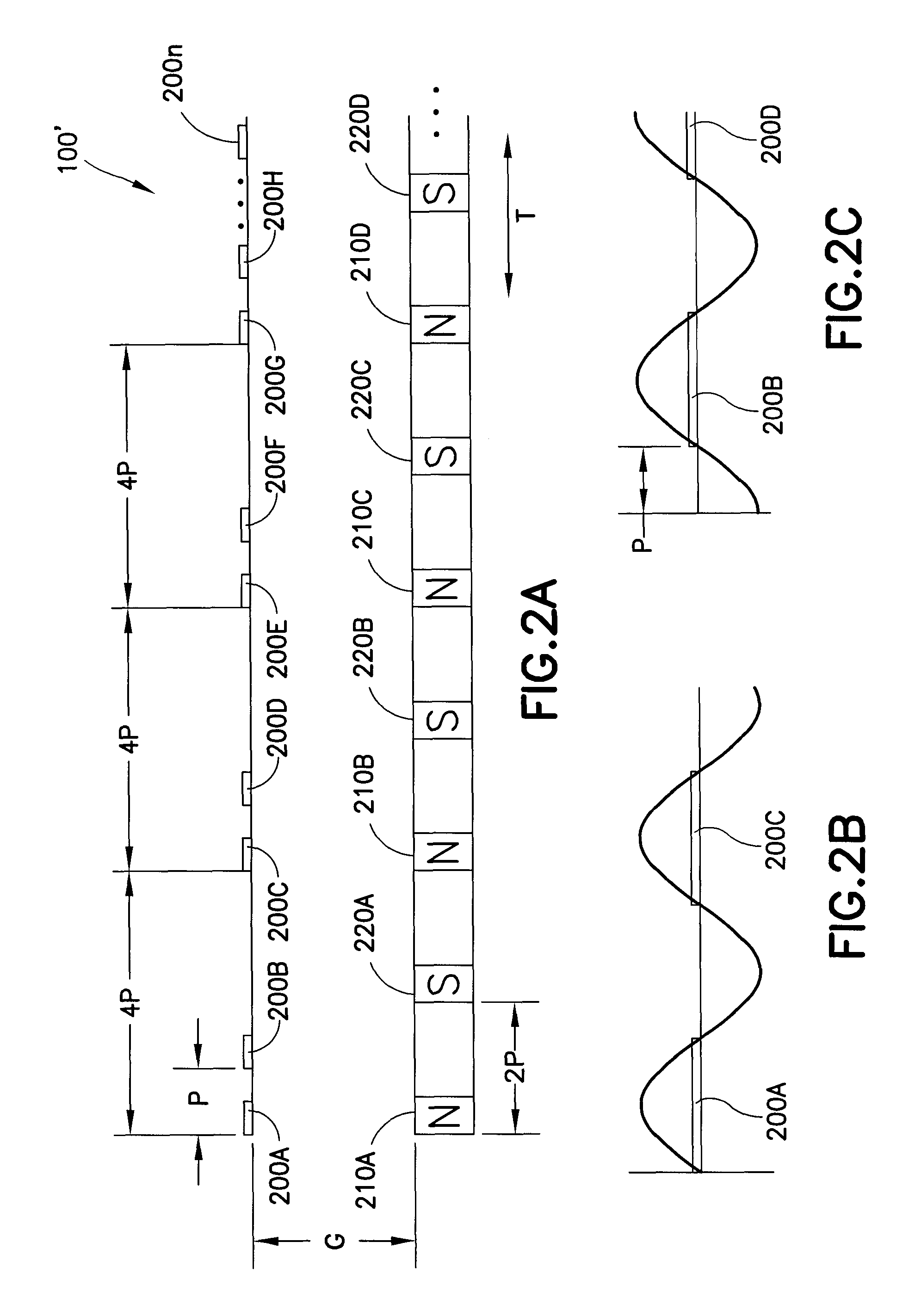 Multiple dimension position sensor