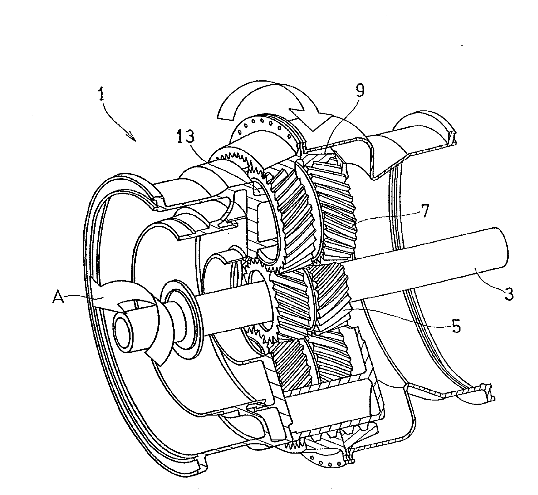 Planetary gear device