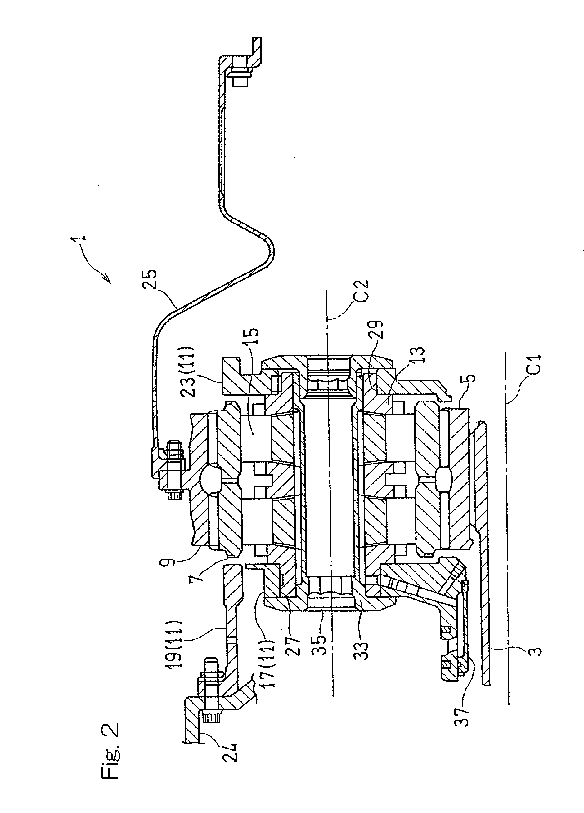 Planetary gear device