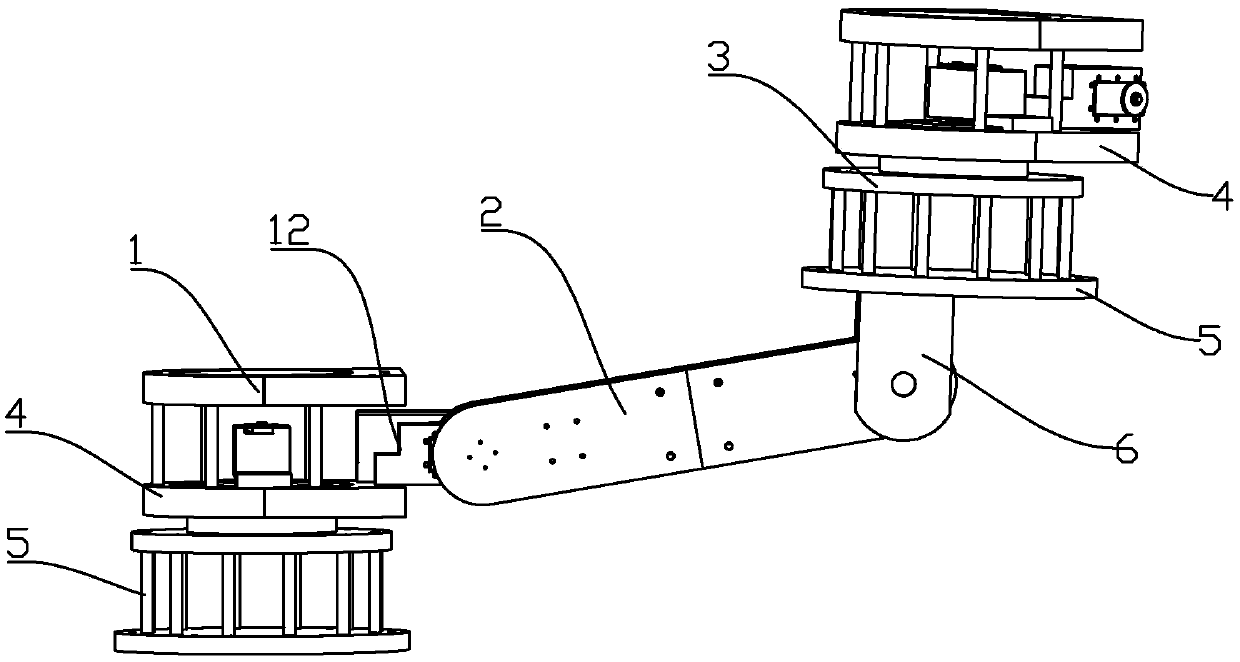 Gravity compensating device and robot