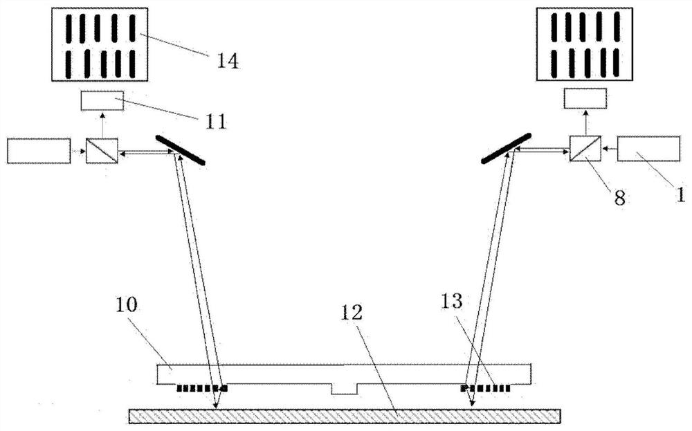 Maskless plasmon direct-writing photoetching system