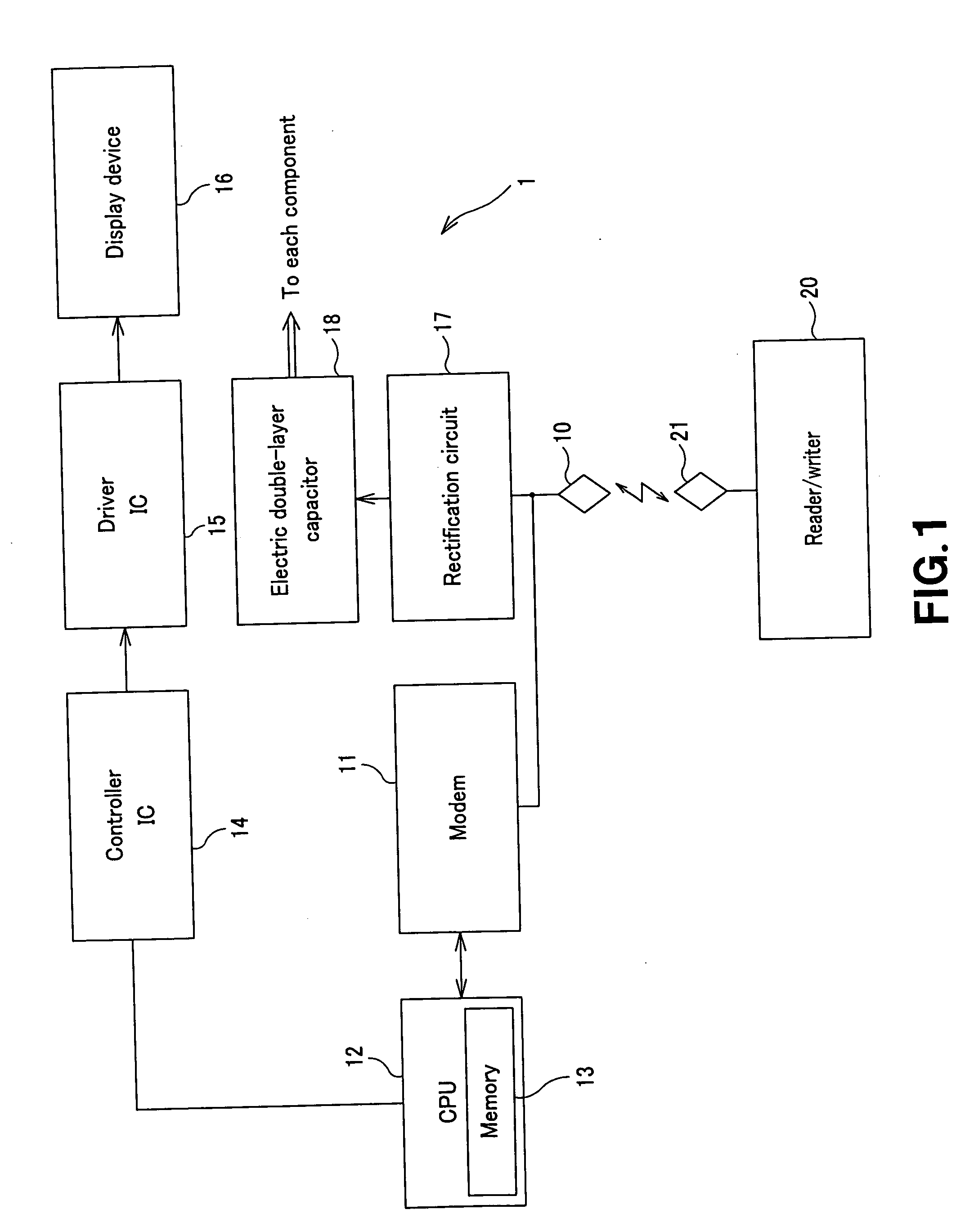 Non-contact ic card