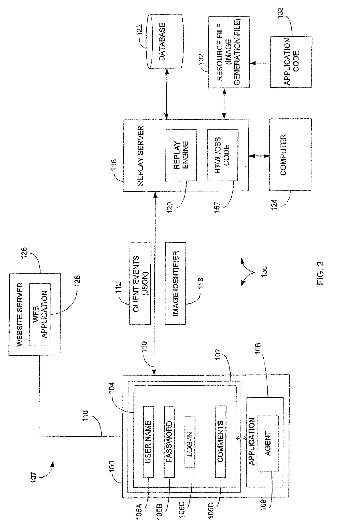 Capturing and replaying application sessions using resource files