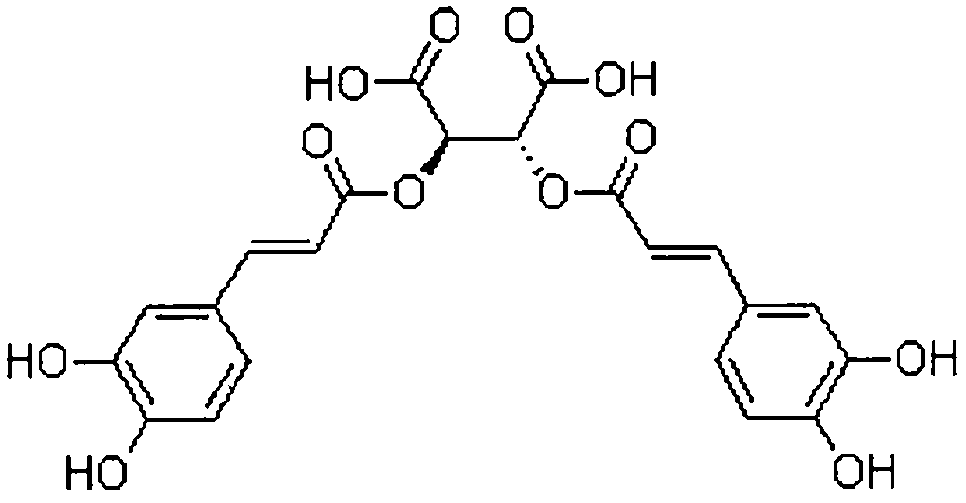 Method for extracting refined chicoric acid