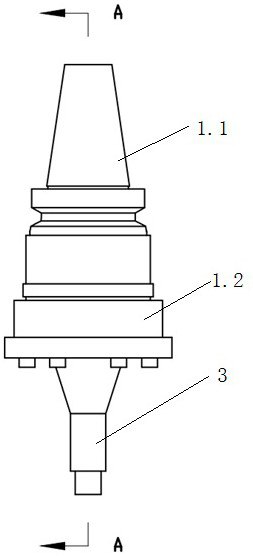 A non-contact ultrasonic processing device and its processing technology