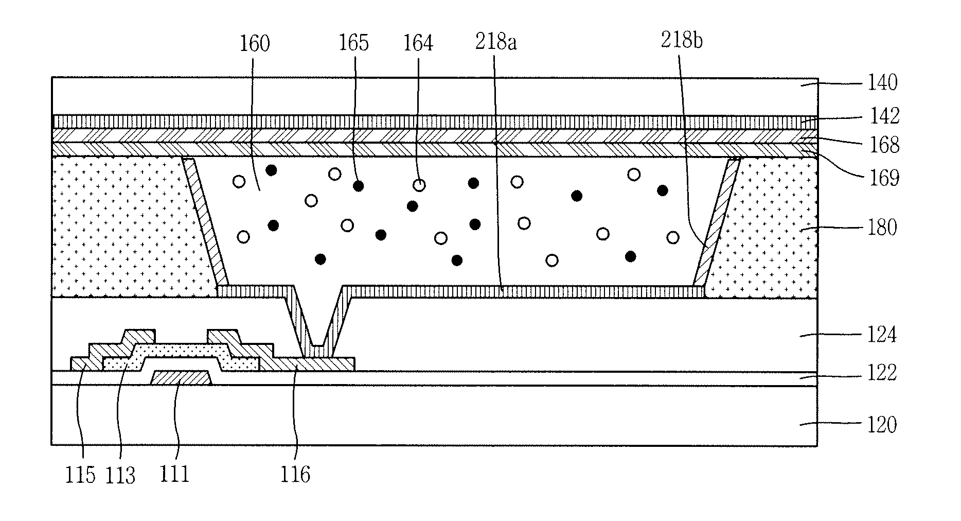 Electrophoretic display device and method of fabrication thereof