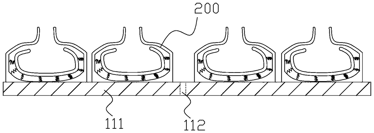 Wire arrangement device for cabinet