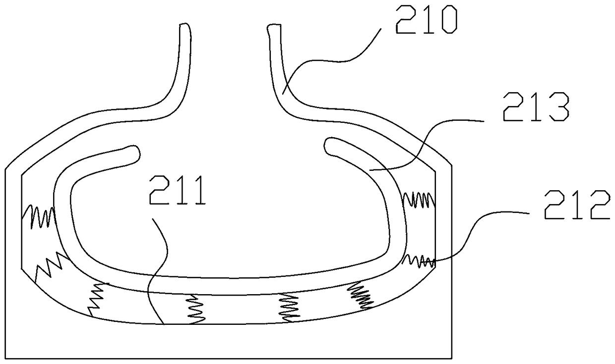 Wire arrangement device for cabinet