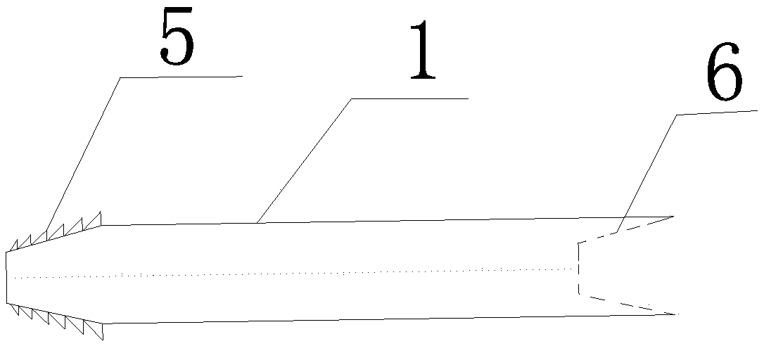 Connectable super-long anchor rod