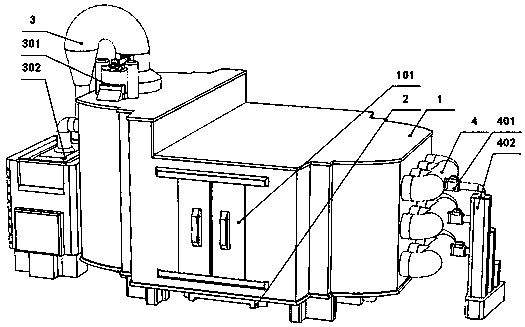 LIV effect adjustable lanthanum-calcium-manganese-oxygen thin film preparation equipment