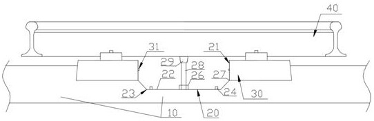 Device and method for controlling reserved slot size of switch machine for ballastless turnout