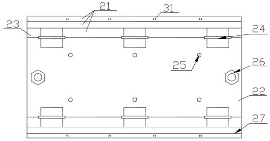 Device and method for controlling reserved slot size of switch machine for ballastless turnout