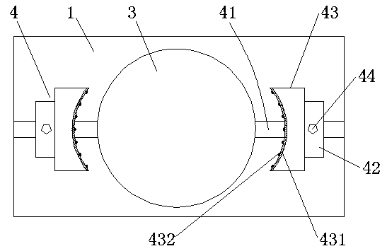 Movement device for transplanting large trees of gardens