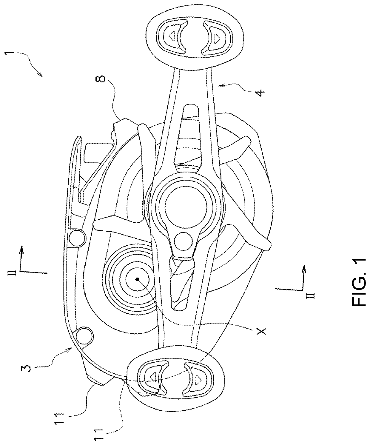 Dual-bearing reel