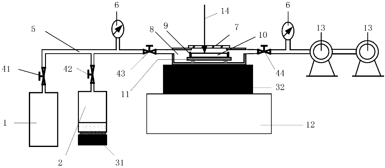 System and method for aerating and plugging alkali metal steam chamber of mini type CPT atomic clock