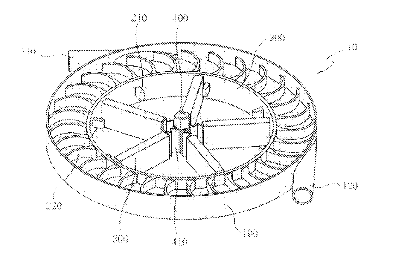 Piezoelectric generator unit using piezoelectric bimorph