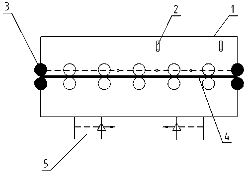 Surface treatment device for printed circuit board copper foil