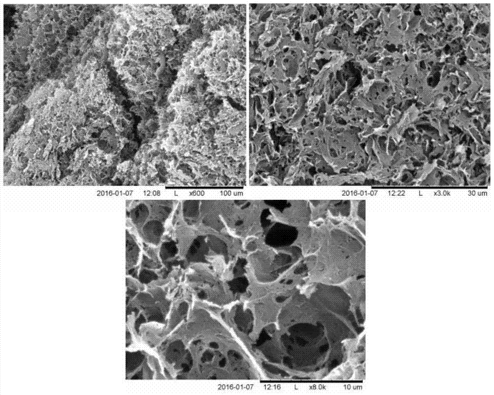 A kind of preparation method of graphene oxide/titanium dioxide nanotube composite material