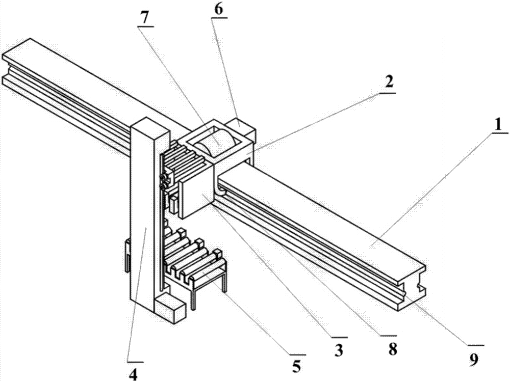 Logistics transportation device