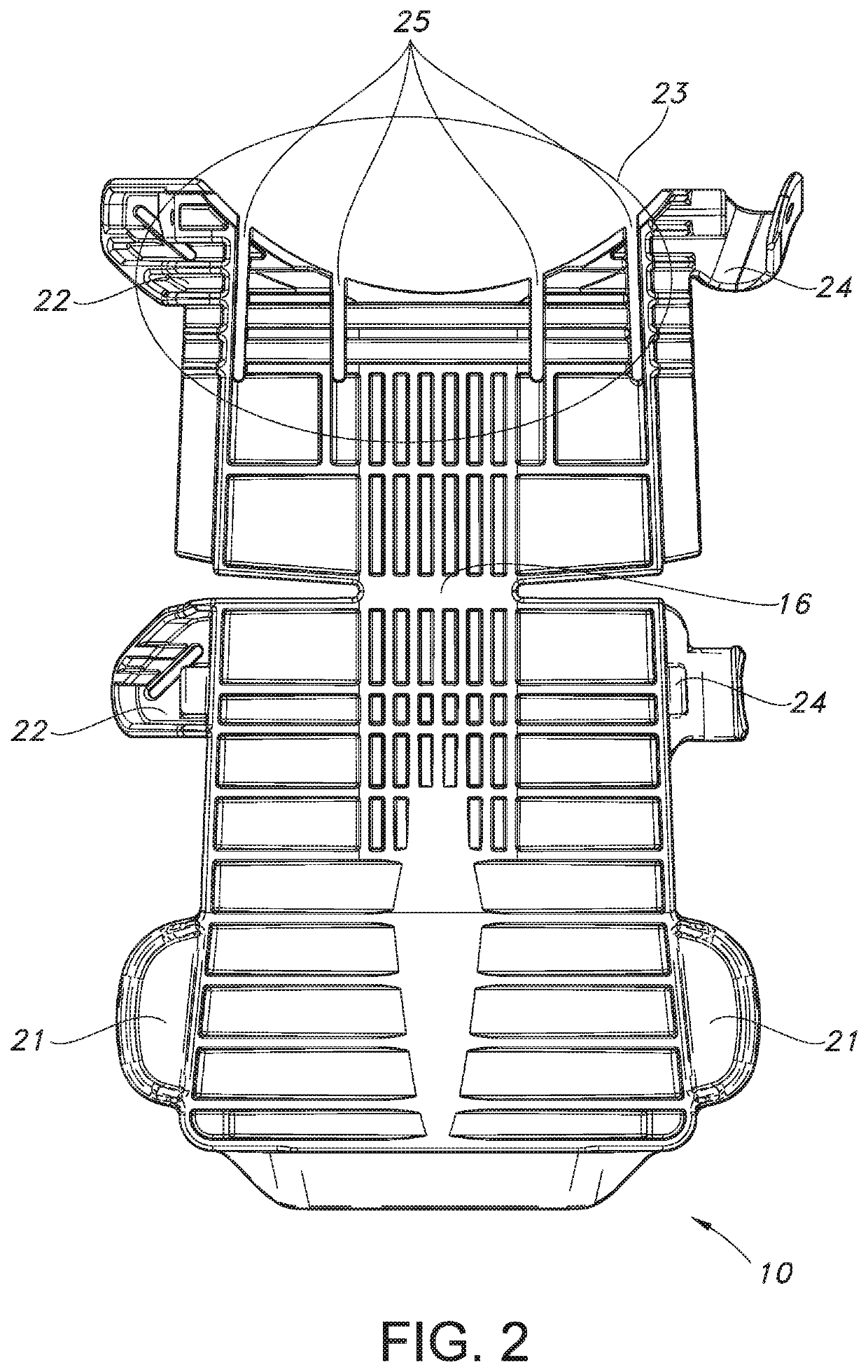 Knee pad device