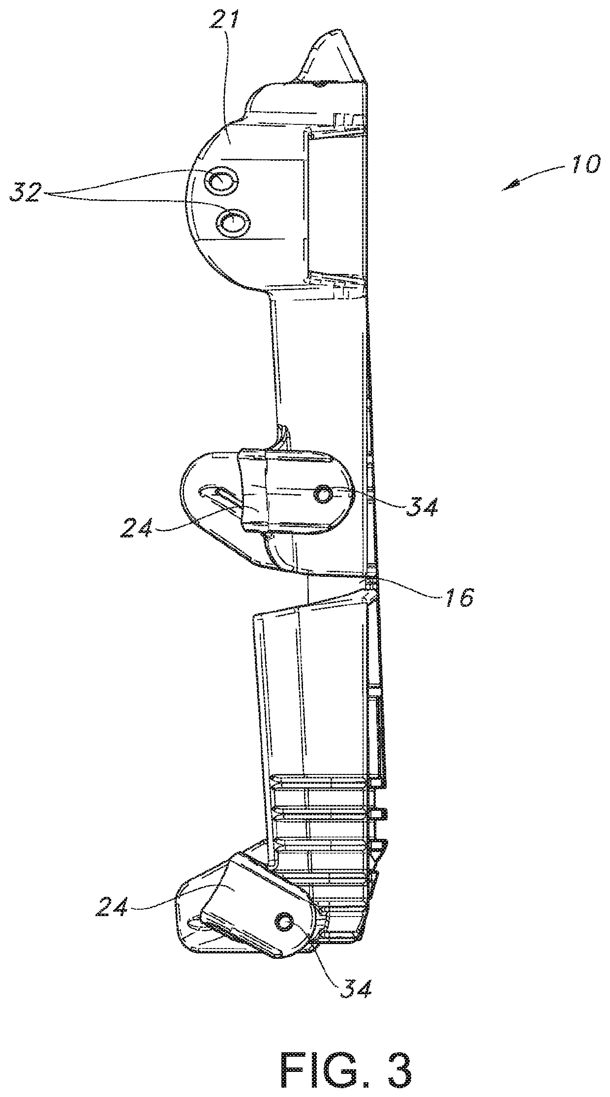 Knee pad device