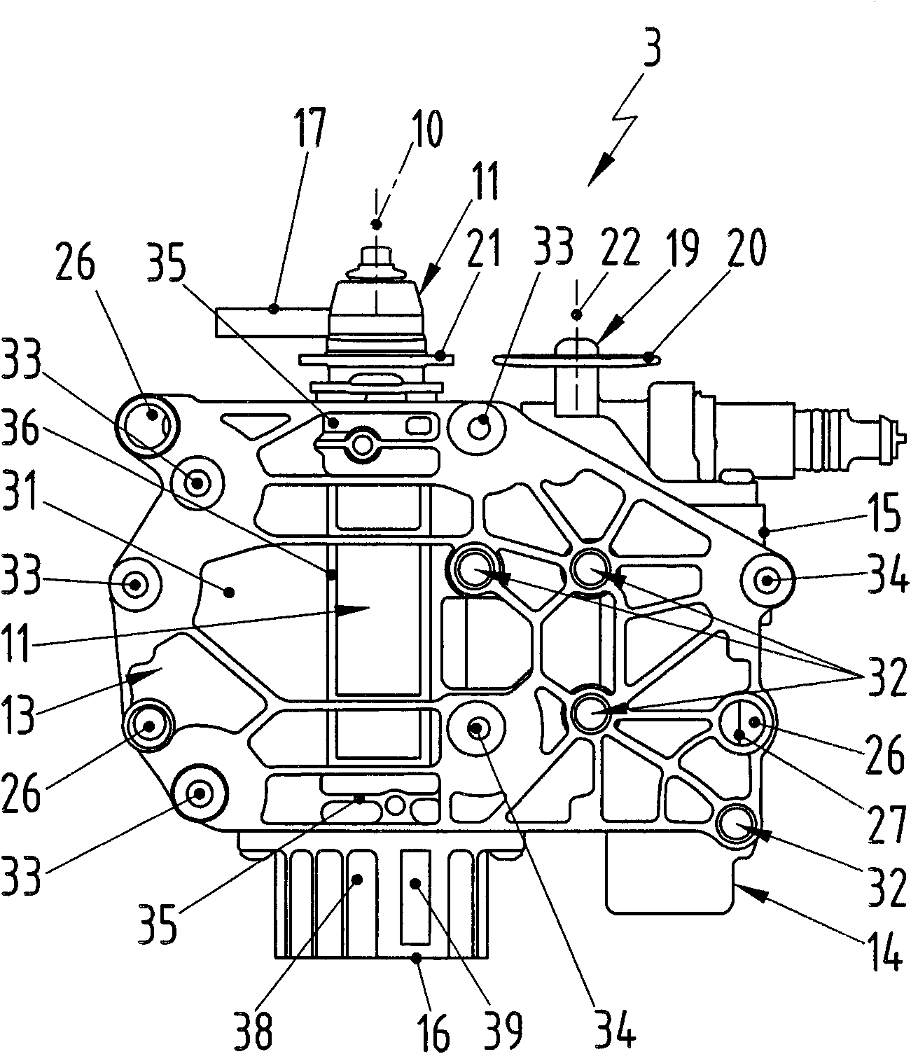 Balance shaft module