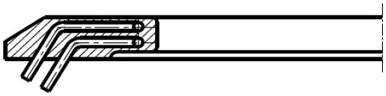 Double-layer cooling pipe balanced forced cooling water cooling furnace mouth